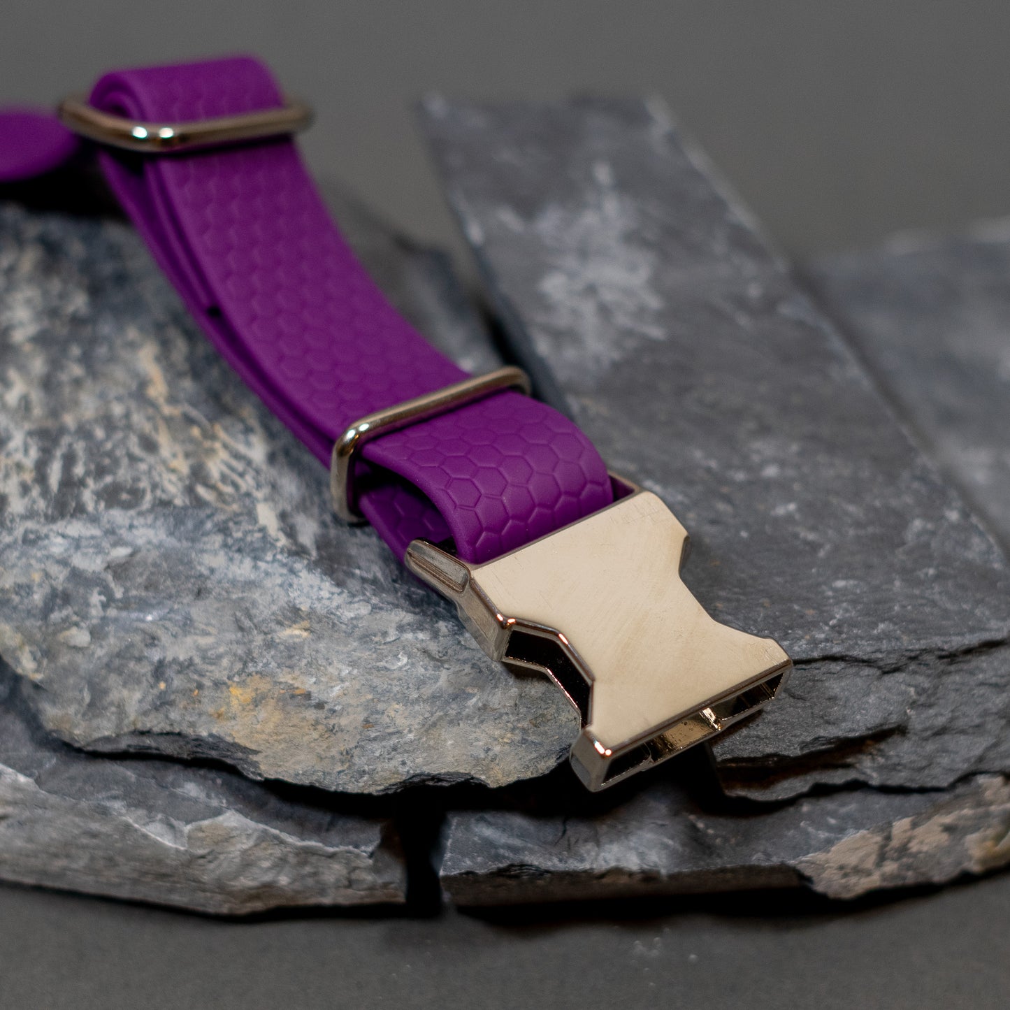 Purple / Nickel / Small - 11” - 15”